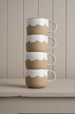 Robert Gordon | Breakfast In Bed Snow Scallop Mug 4PK