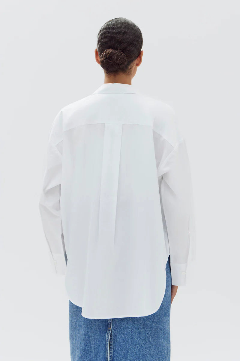 Assembly Label | Karra Poplin Shirt White
