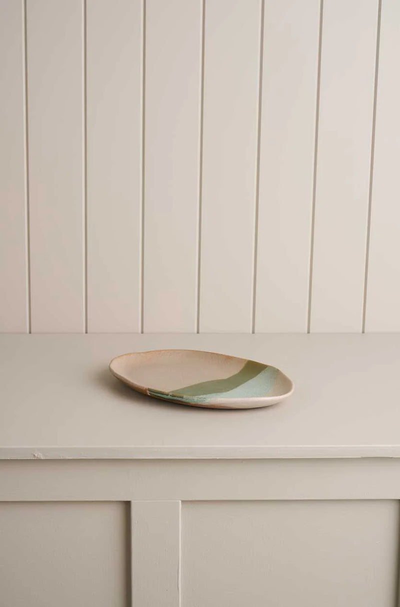 Robert Gordon | Oval Platter / Green Tate