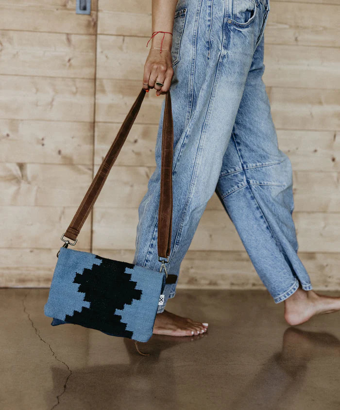 Pony Rider | Market Clutch Bag Down River | Blue