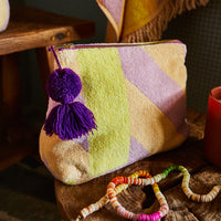 Sage x Clare | Jarita Terry Pouch - Mauve XL