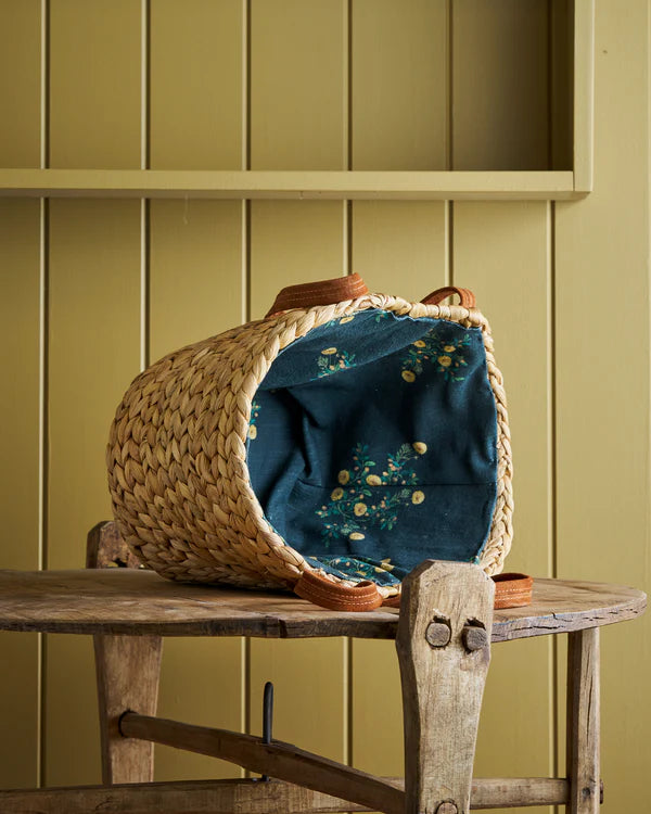 Robert Gordon | Market Lane Basket - Meadow w/Suede Handles