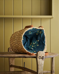 Robert Gordon | Market Lane Basket - Meadow w/Suede Handles