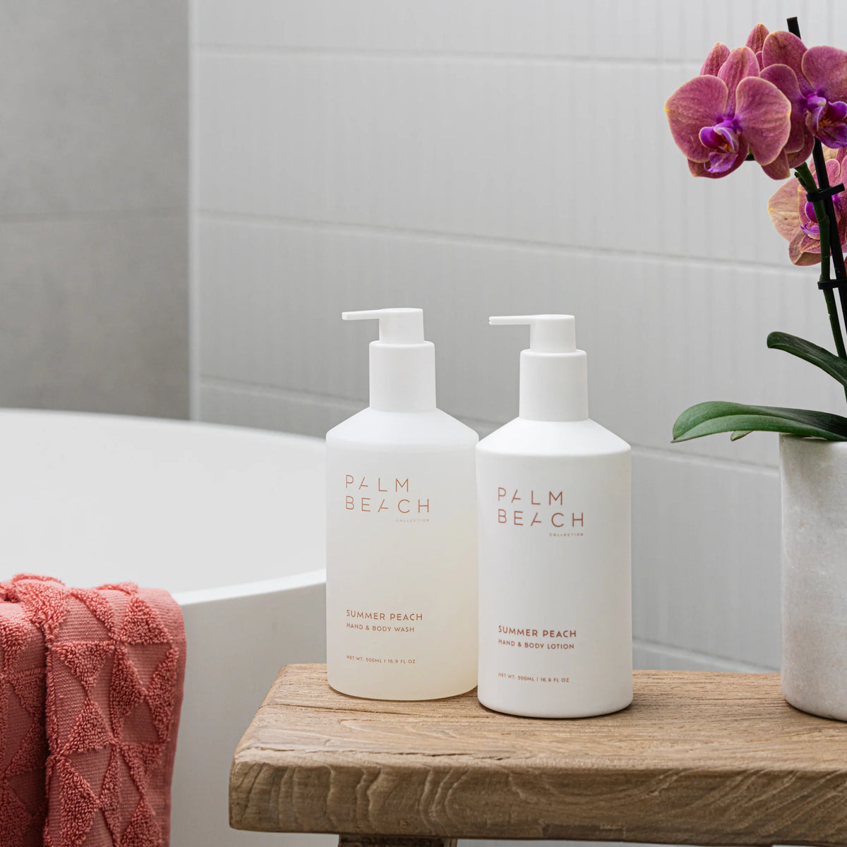 Palm Beach | SUMMER PEACH WASH & LOTION SET