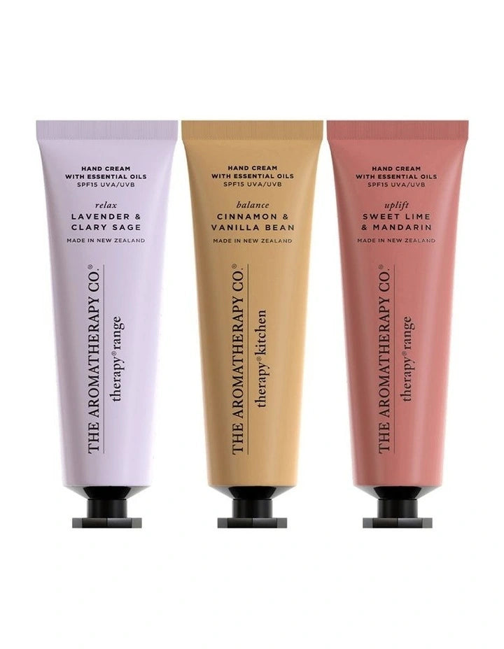 The Aromatherapy Co | Relax, Balance & Uplift HAND CREAMS