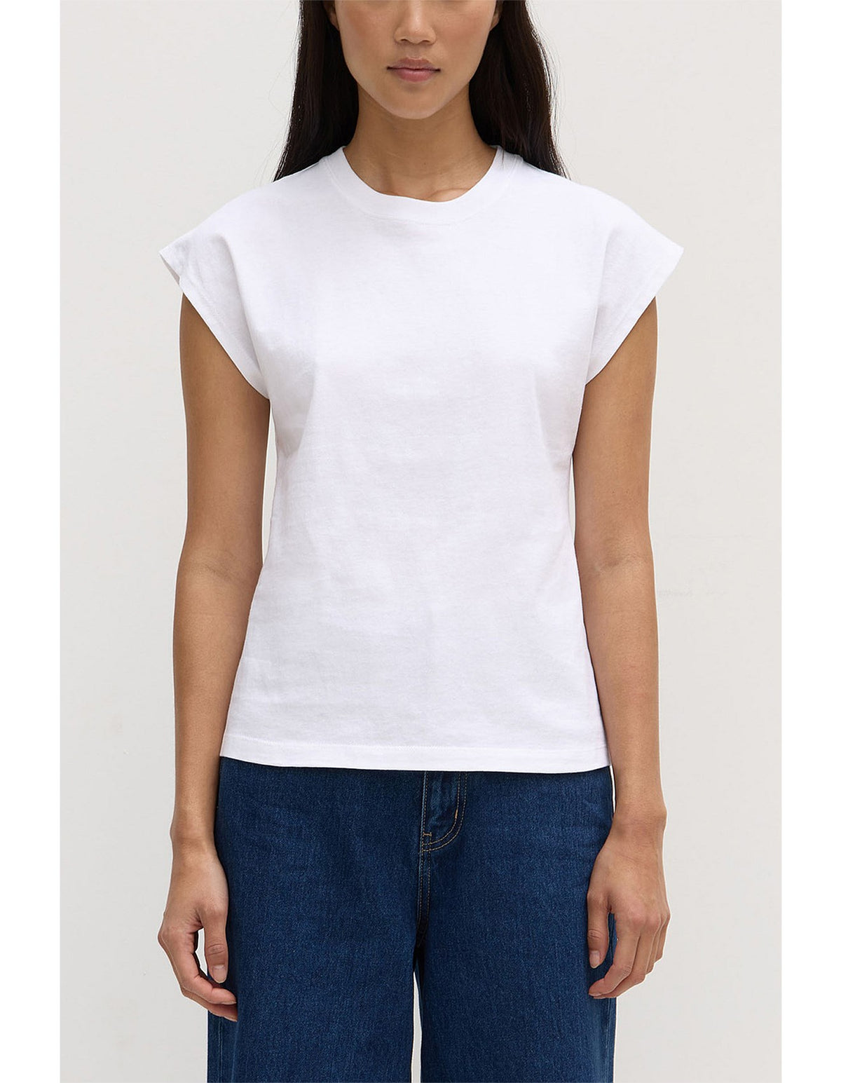 Assembly Label | Shay Slim Tee - White