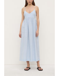 Assembly Label | Ainslee Midi Dress - Blue Check