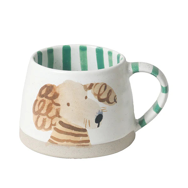 RGA x Carolyn Gavin | Teddy Mug - 4 Dogs & A Cat