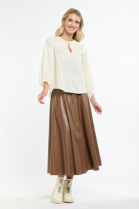 365 DAYS | Meredith Stitch Top - Cream