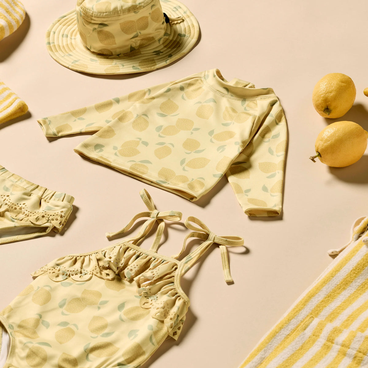 Wilson + Frenchy | Lemon Drop Cutwork Swimsuit