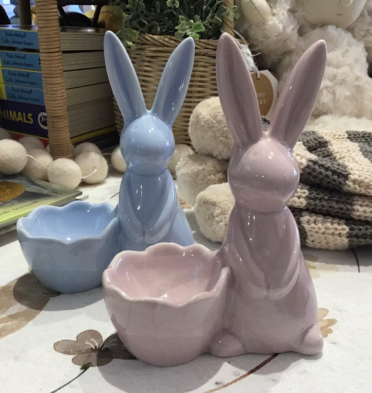 Ceramic Bunny Eggcup