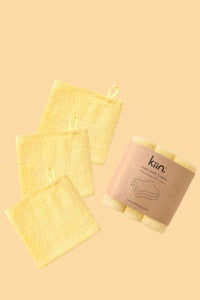 Kiin Baby - Wash Cloths 3 Pack