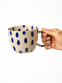 Jones & Co | Chino Mug Boss - Blue Spot