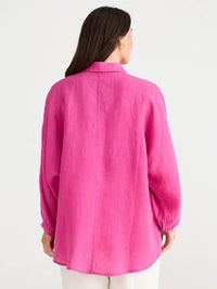 Brave + True | Monty Shirt - Fuchsia