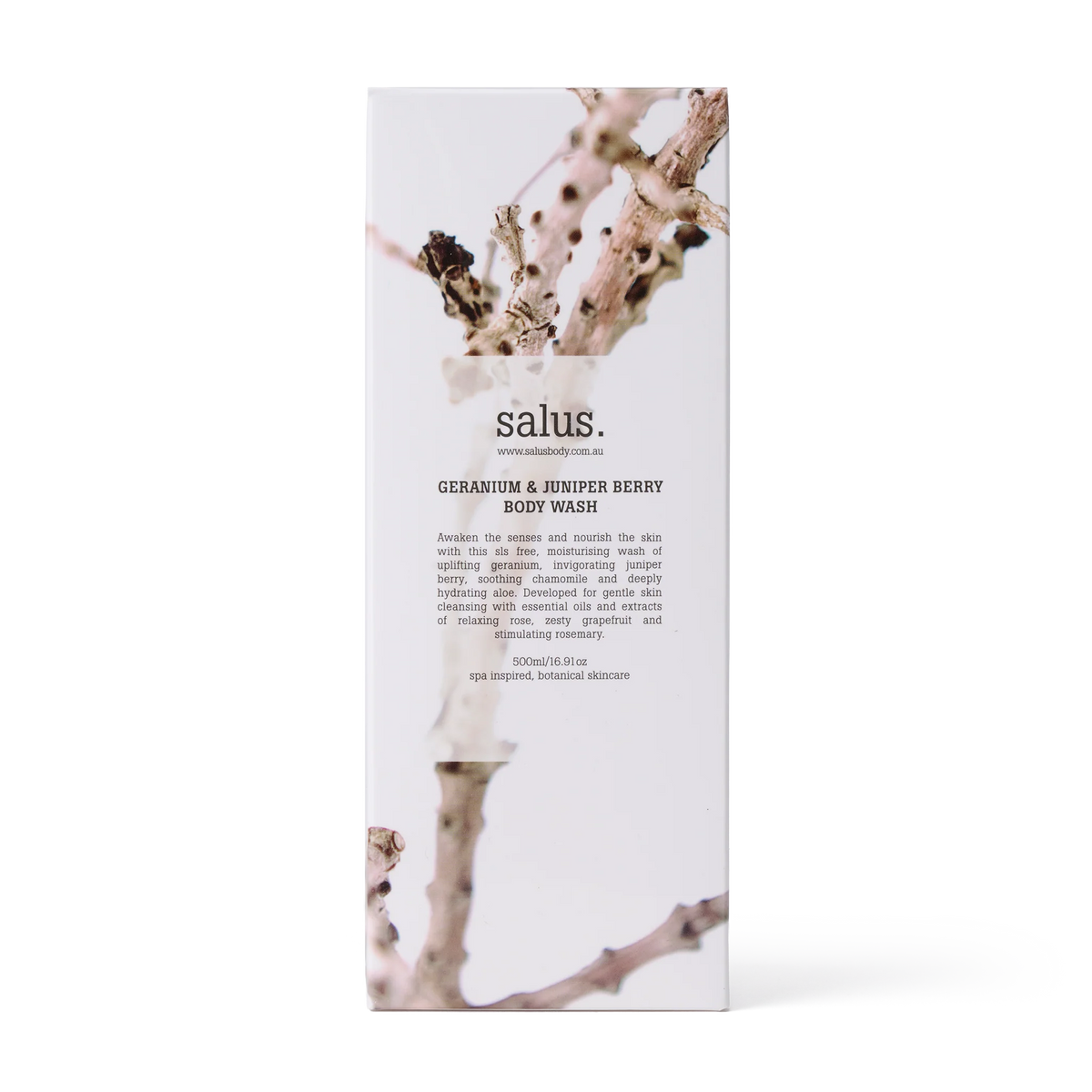 Salus | Geranium & Juniper Berry Body Wash
