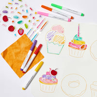 Journey Of Something - Wipeable Silicone Colouring Mat - Sweet As