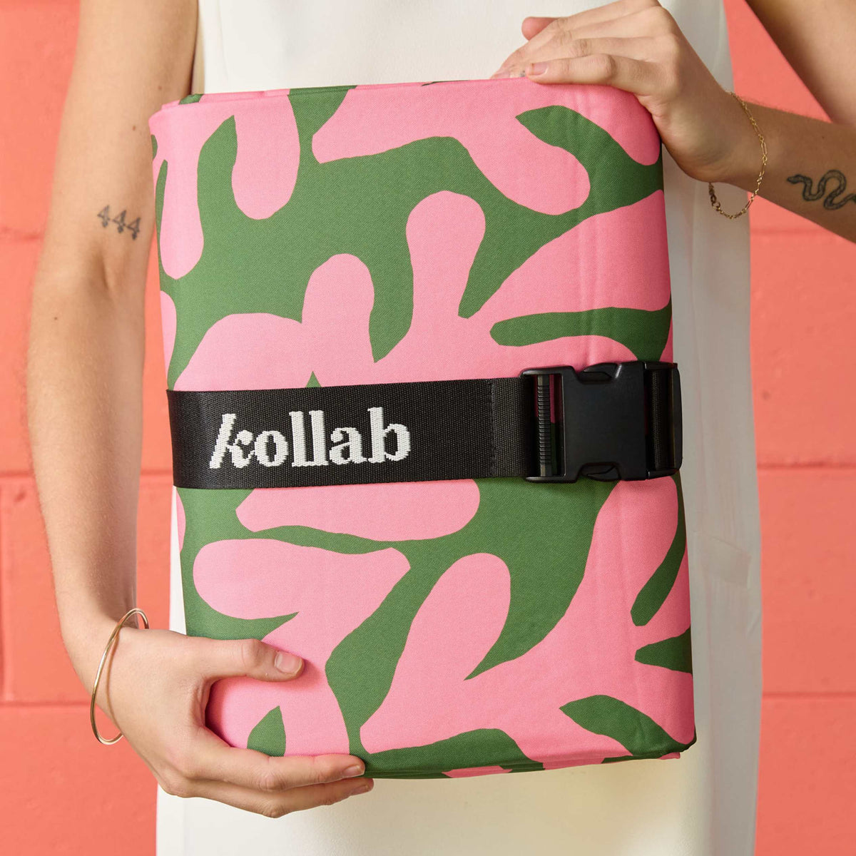 Kollab |  Picnic Mat - Coral Canopy