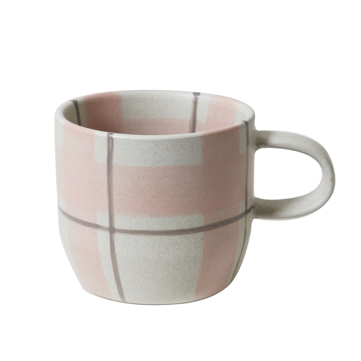 Robert Gordon | Blush & Grey Check Mug / Cat's Pyjamas