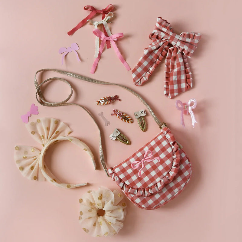 Rockahula | Gingham Ruffle Bow Bag