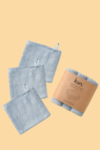 Kiin Baby - Wash Cloths 3 Pack