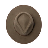 Meribel Fedora Hat - Dark Taupe