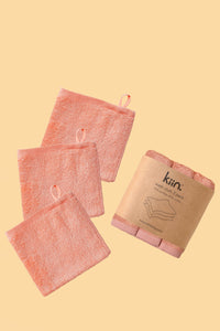 Kiin Baby - Wash Cloths 3 Pack