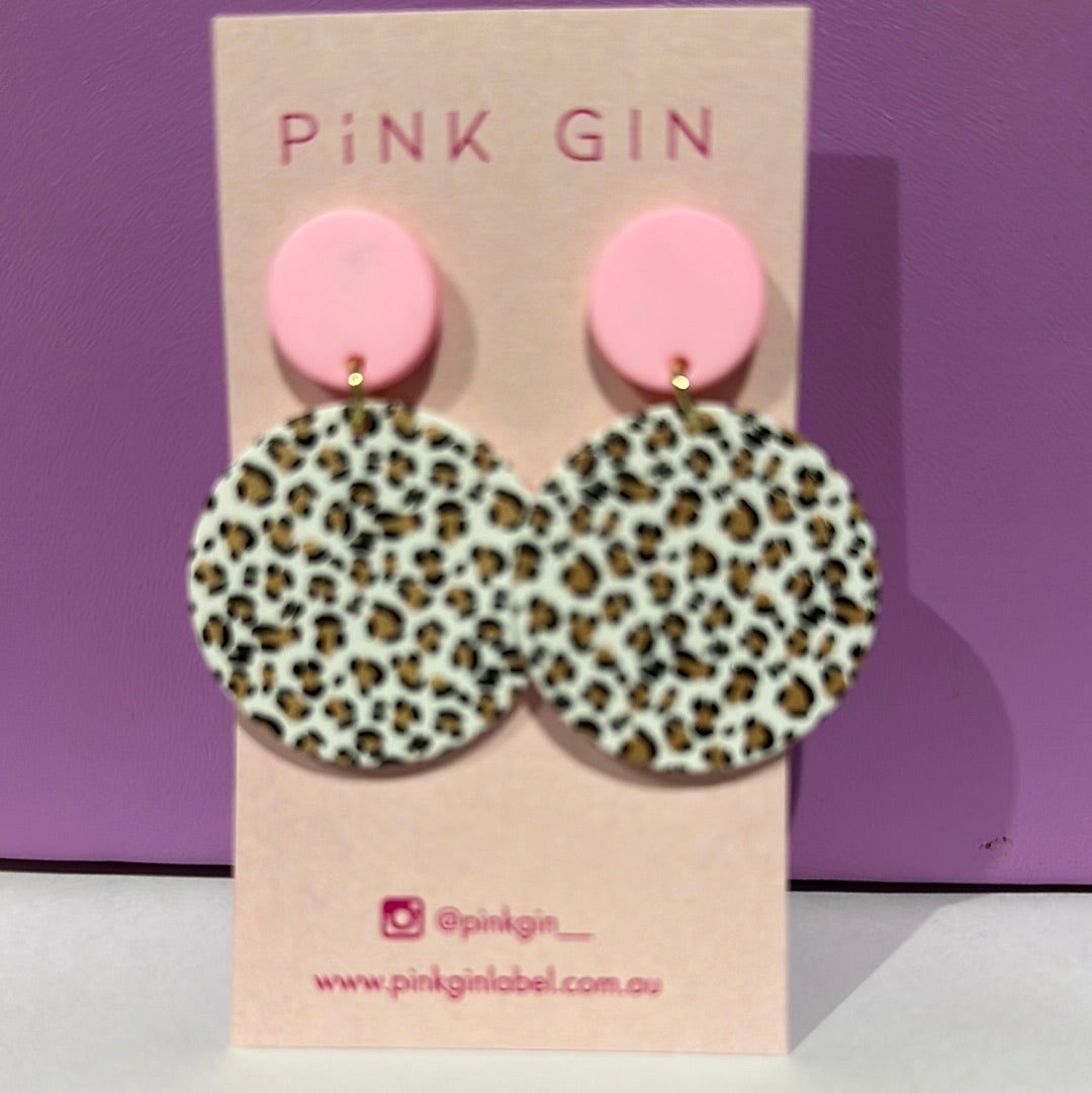 Pink Gin || Emily Earrings