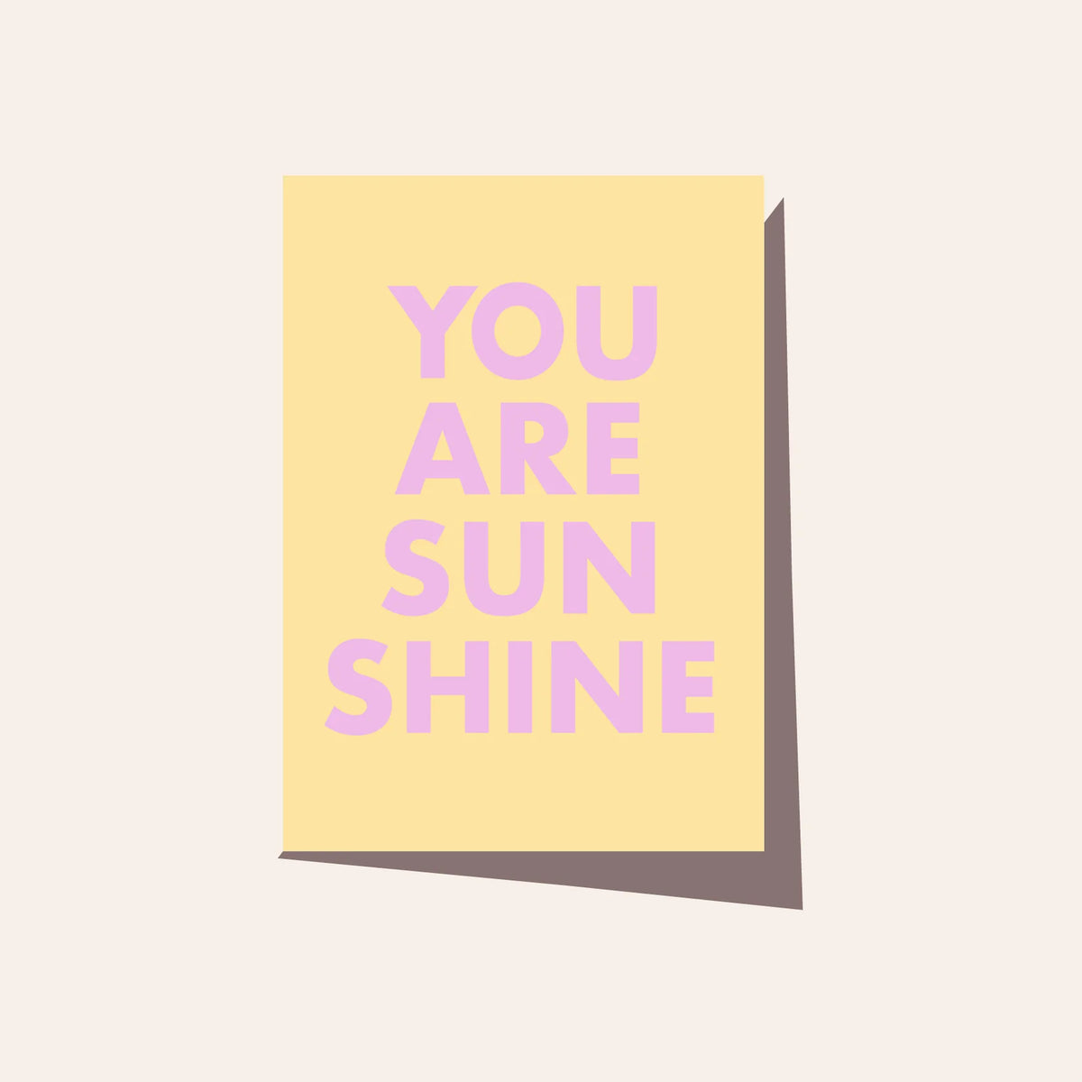 Elm Paper | You Are Sunshine