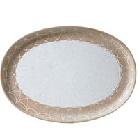 Robert Gordon | Oval Platter w Etching - Natural Entertainer