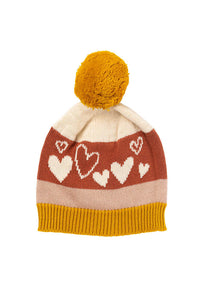 Indus | Love Heart Beanie Blush