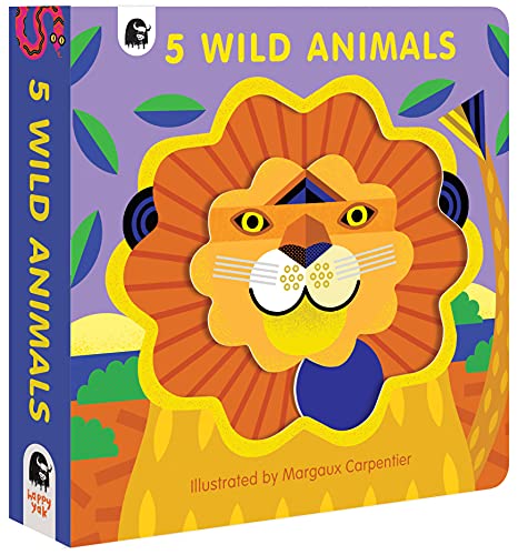 5 Wild Animals - Board Book