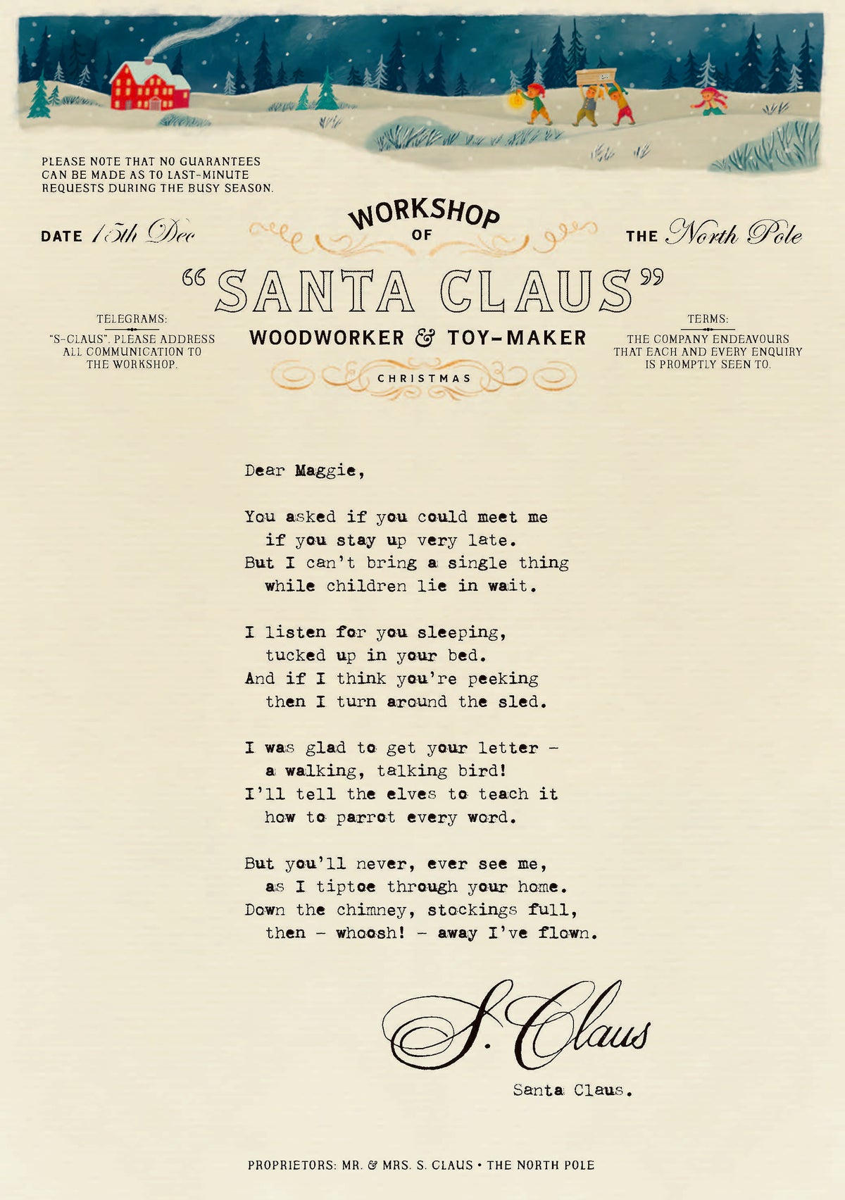 Letters from the North Pole