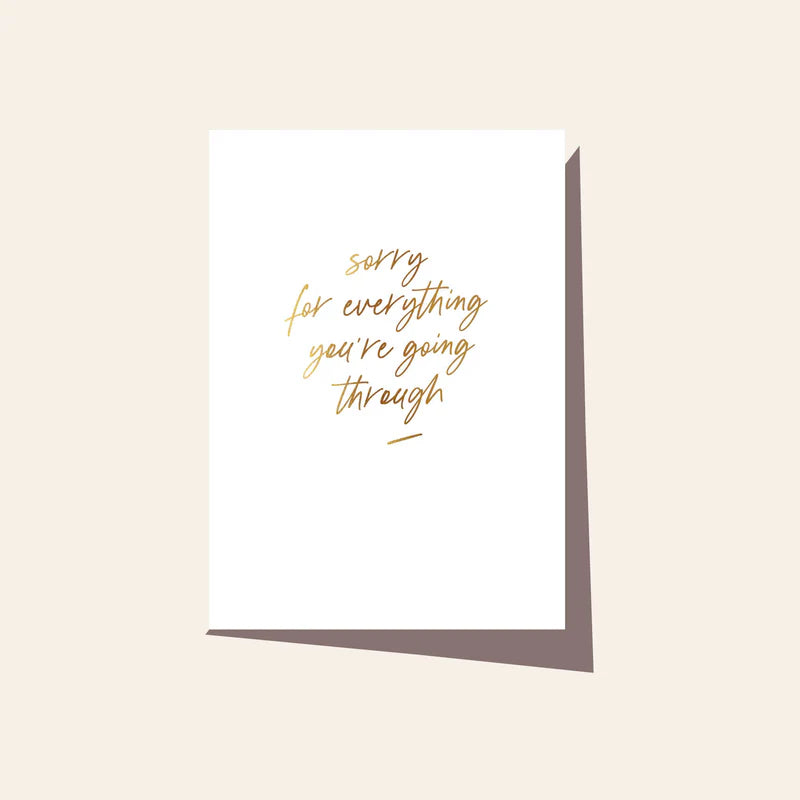 Elm Paper | Sorry for Everything Card