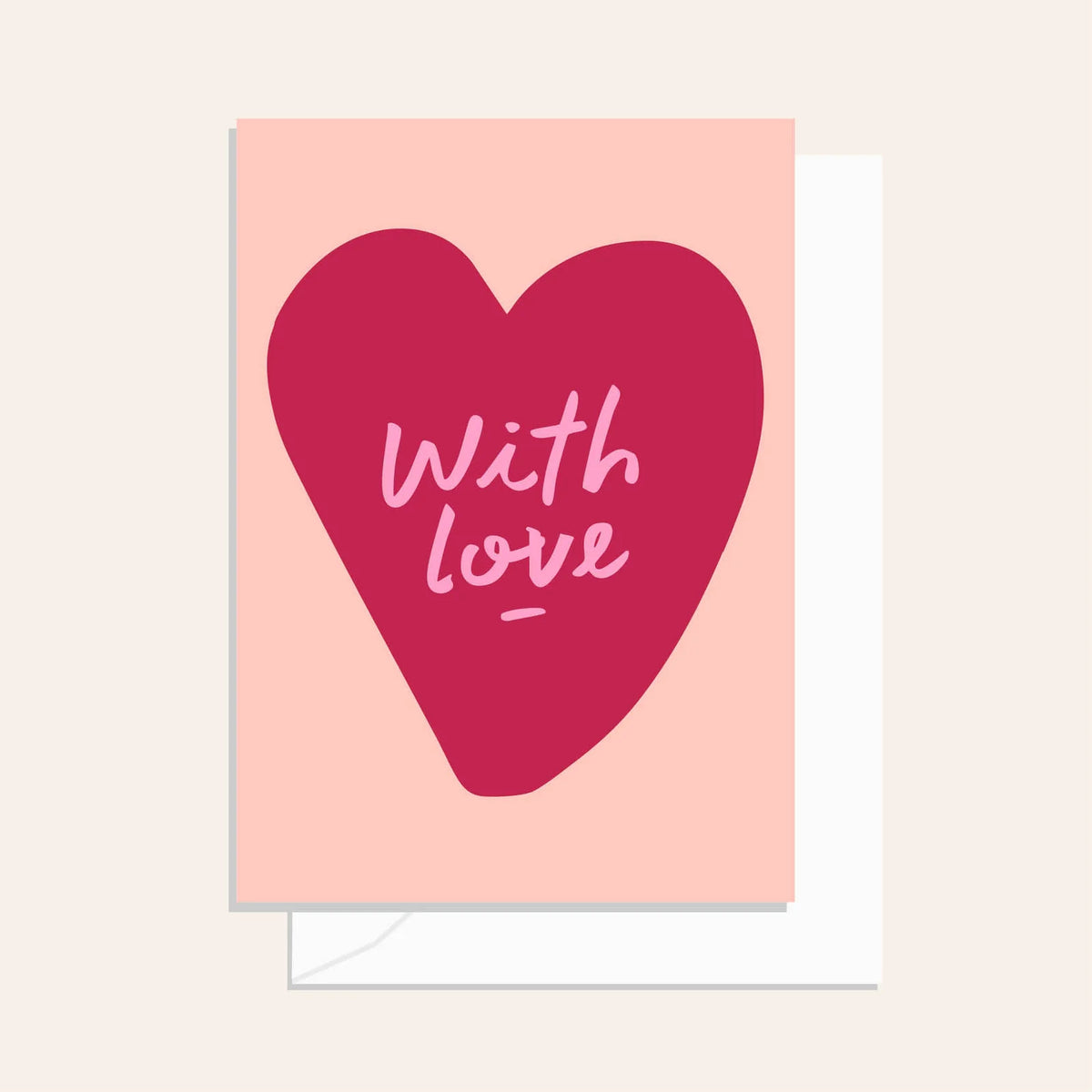 Elm Paper | With Love Heart Cherry