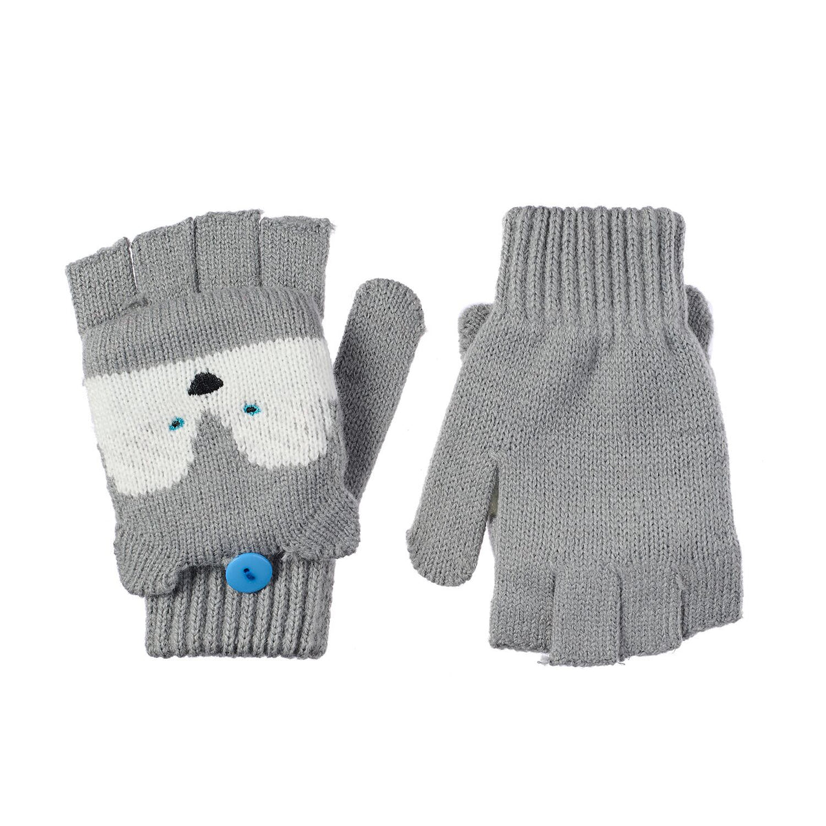 Rockahula | Husky Dog Knitted Gloves