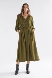 ELK | Dark Olive Etna Dress