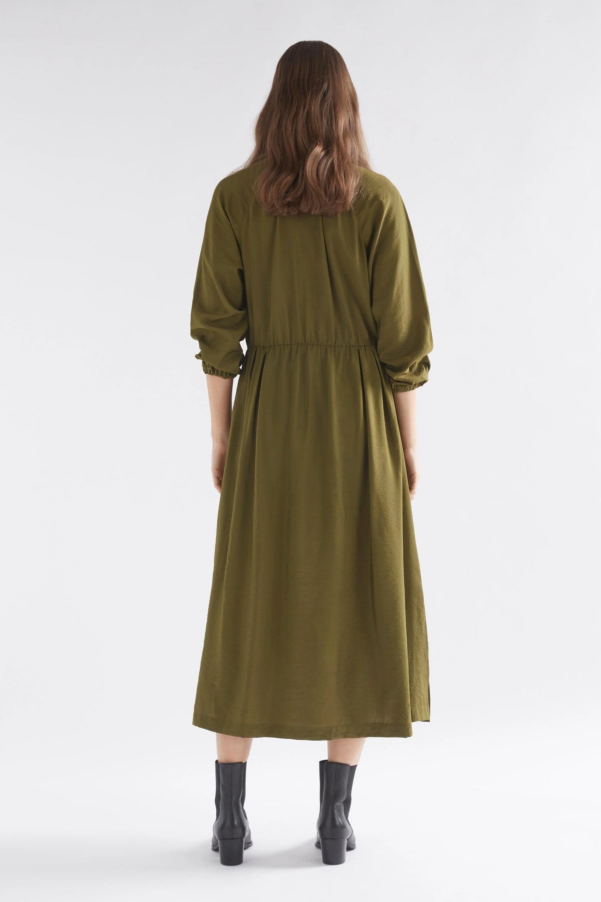 ELK | Dark Olive Etna Dress