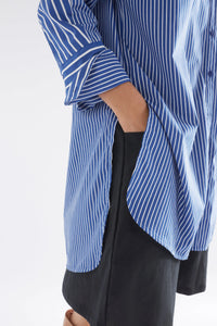 ELK | Blue Stripe Ligne Shirt