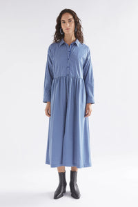 ELK | Ligne Shirt Dress - Blue Stripe