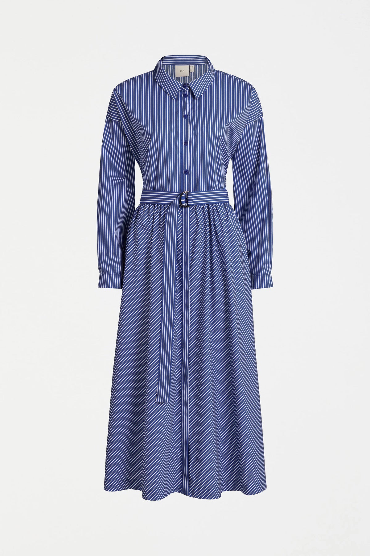 ELK | Ligne Shirt Dress - Blue Stripe