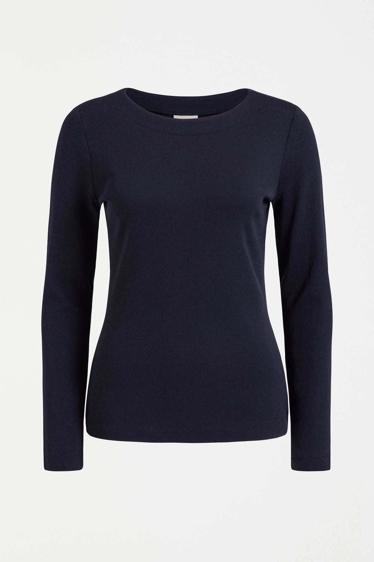 ELK | Grej Long Sleeve Merino Knit Top - Navy