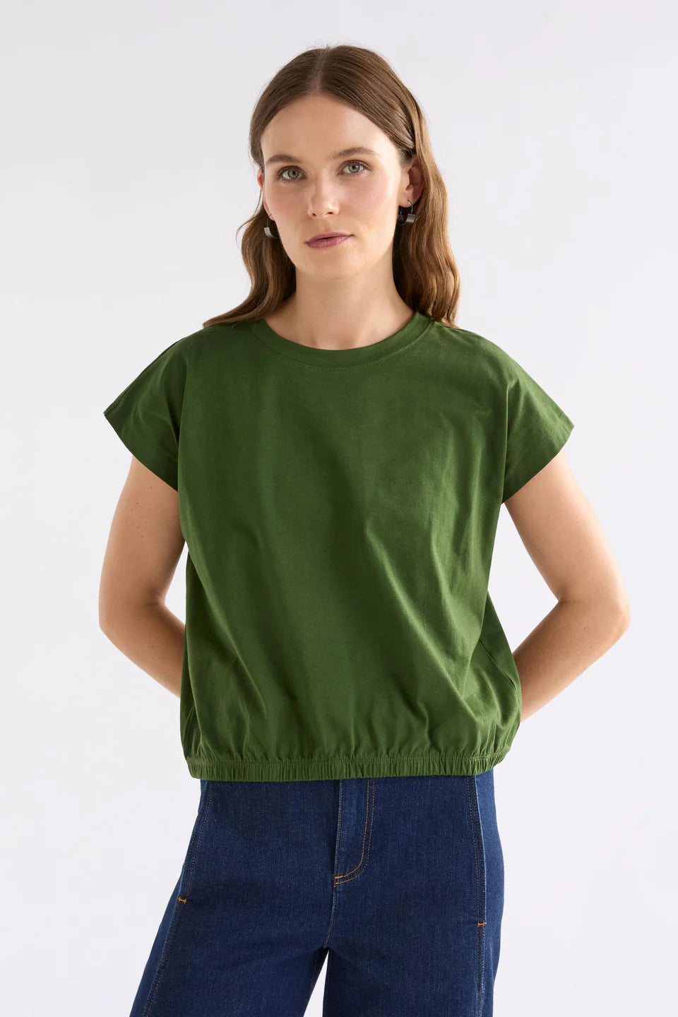 ELK | Kruis Tee - Olive
