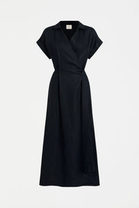 ELK | Minnen Wrap Dress - Space Blue