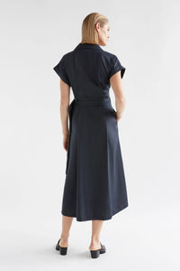 ELK | Minnen Wrap Dress - Space Blue