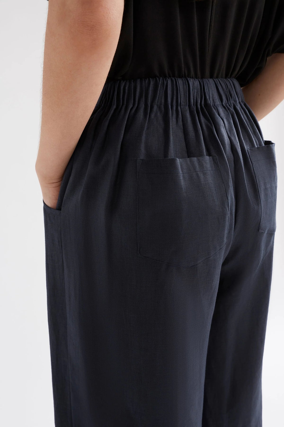 ELK | Ilona Light Linen Pant - Space Blue