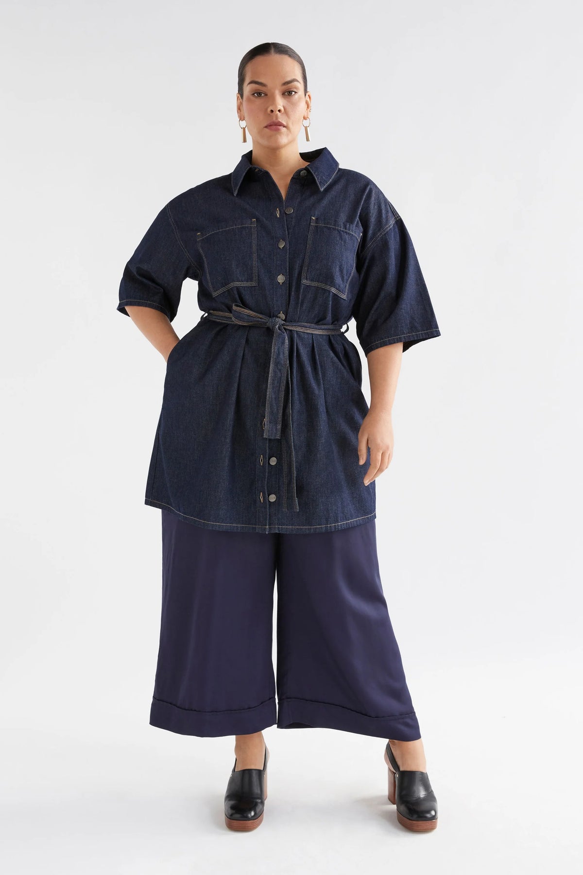 ELK | Denym Pocket Dress - Blue Wash