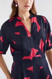 ELK | Luna Jumpsuit - Navy Tera Print