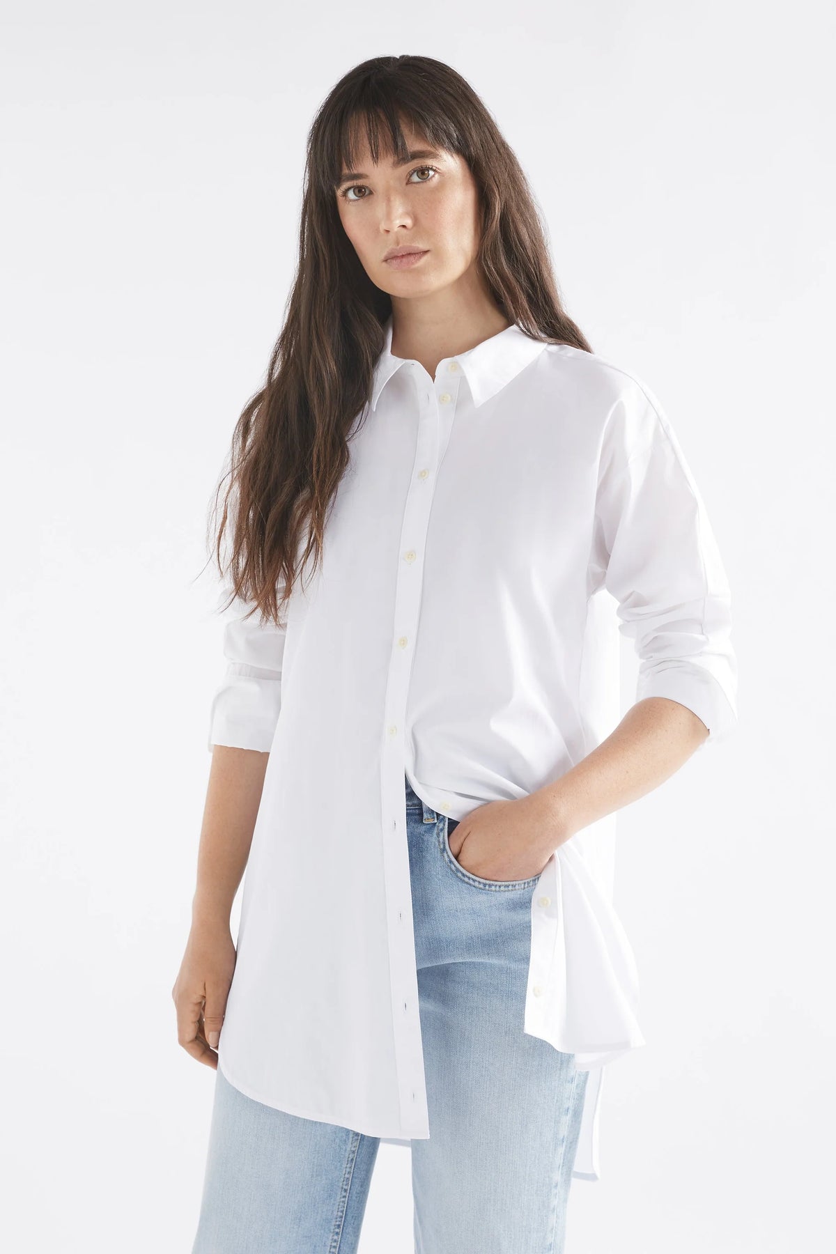 ELK | White Ligne Shirt