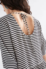 ELK | Dea Dress - Black + White Stripe
