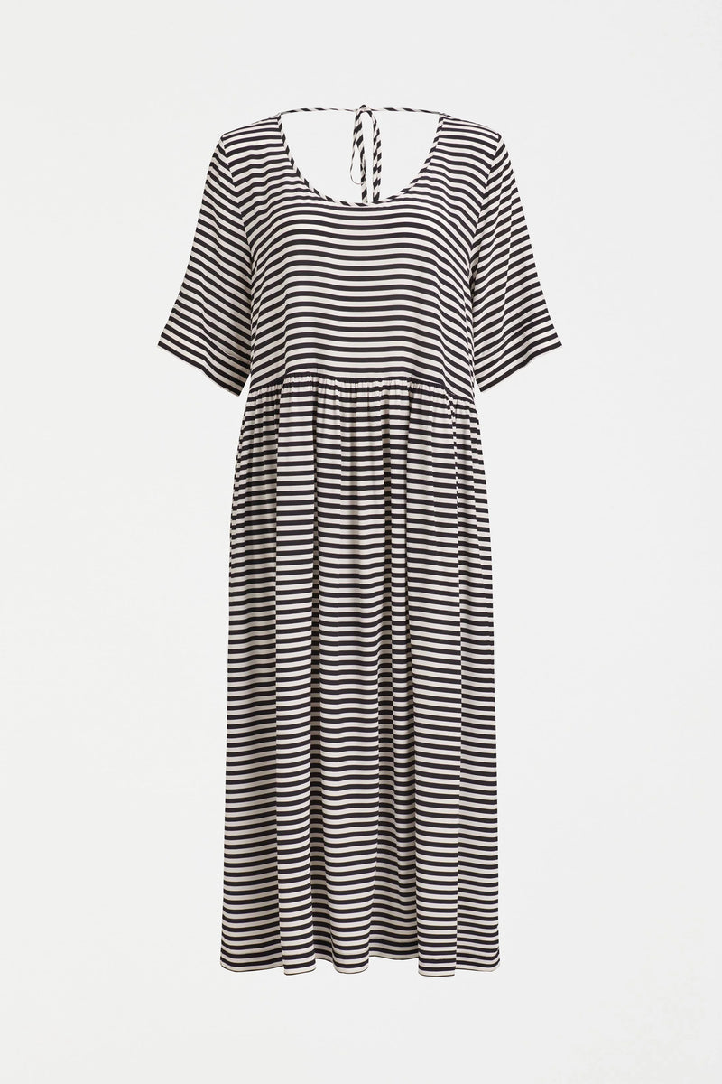 ELK | Dea Dress - Black + White Stripe